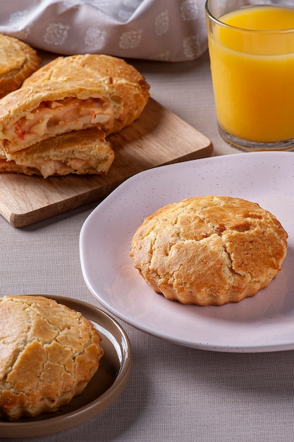 Empada de Frango com Catupiry